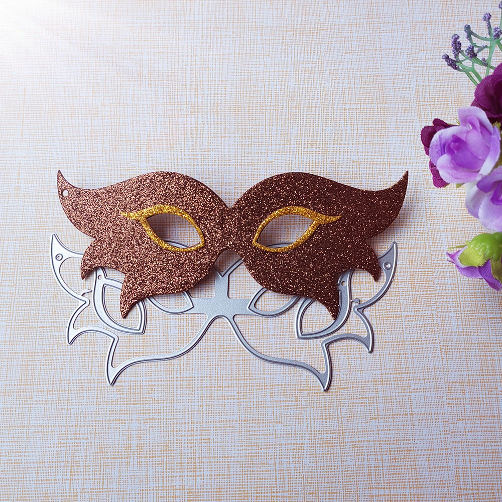 

New and Exquisite Glasses Mask cutting dies scrapbook decoration embossed photo album decoration card making DIY crafts