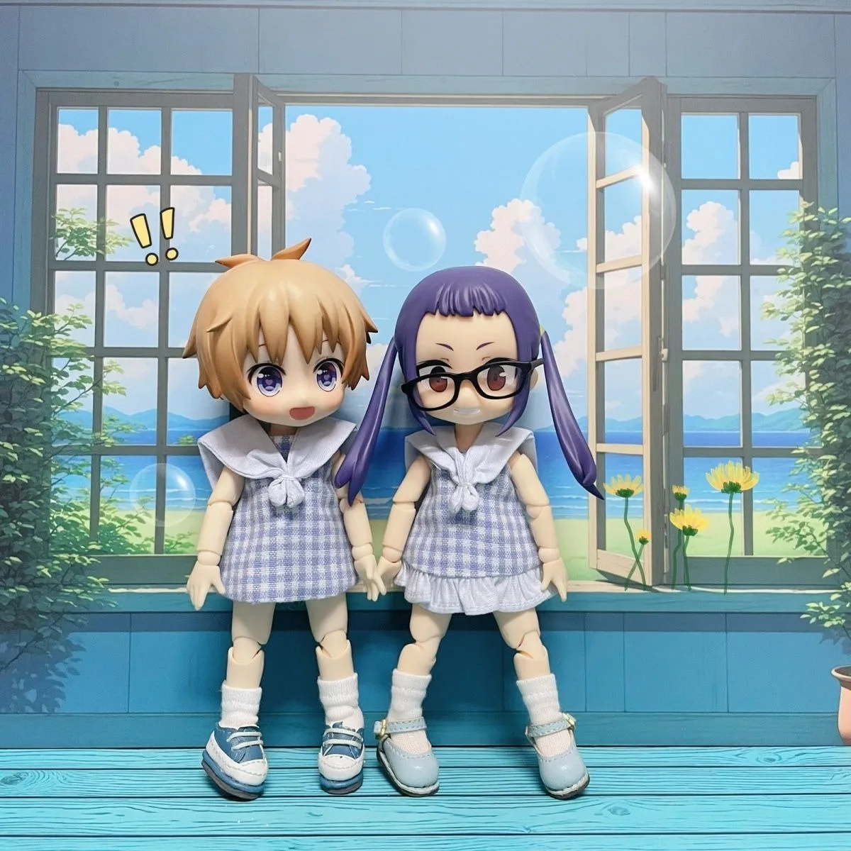 

Ob11 UF P9 ashi Костюм моряка с принтом