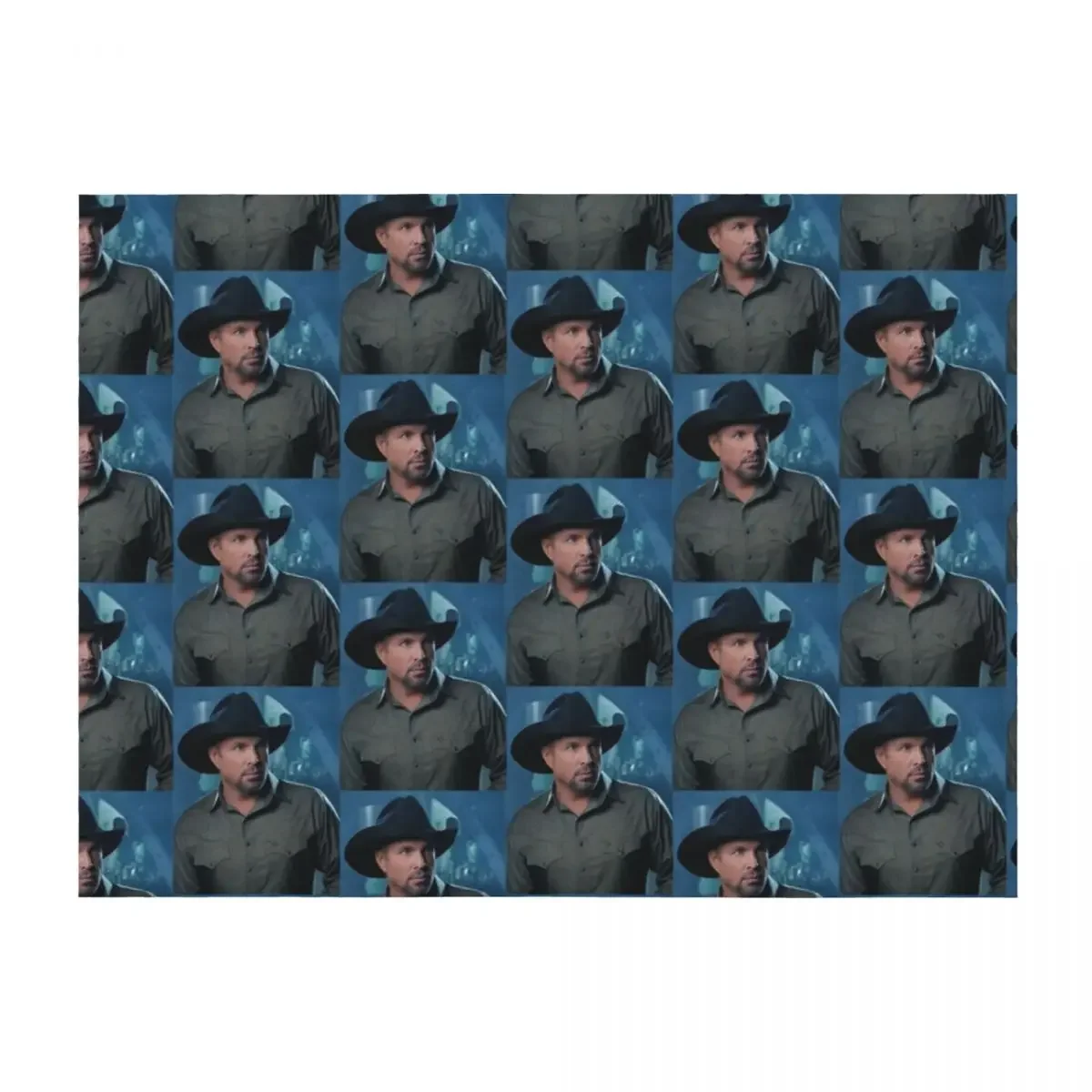

Garth Brooks stadium tour mur3 2019 kel Throw Blanket Retros Thermal manga Moving Blankets
