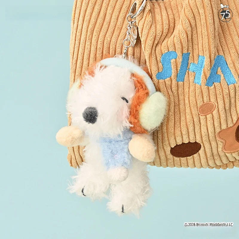 シャンドムー-スヌーピー-バッグチャーム-ぬいぐるみ-オラフ-吊り下げ飾り-ピーナッツ-コミックキャラクター-サマー2025コレクション
