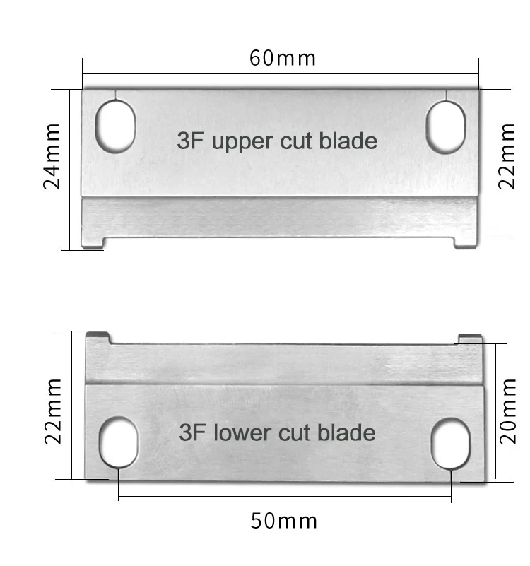 3F Vertical Machine knifes Pneumatic Wire Stripping Cutting Blade