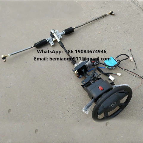 

Electric ATV UTV Truck Car EPS Electronic Power Steering Rack Box With Steering Wheel