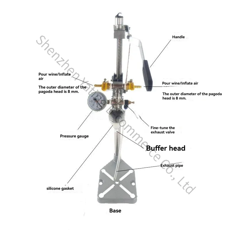 Defoaming filling and manual filling equipment for PET and glass bottles;isobaric filling machines for craft beer fresh wort