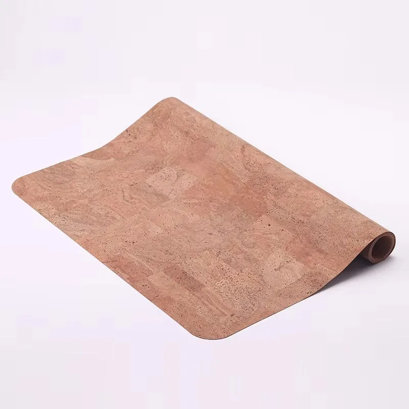 YTYIN Natural Rubber Mats Organic Eco Friendly Material Non Slip Sweat Absorbent Extra Long Foldable Cork Yoga Mat