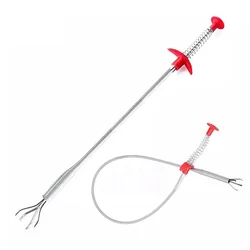 60/90cm tubo a molla svolgitore Grab Picker Snake Cable ausiliario Grab Drain coclea Sink Toilet Tool cucina novità accessori