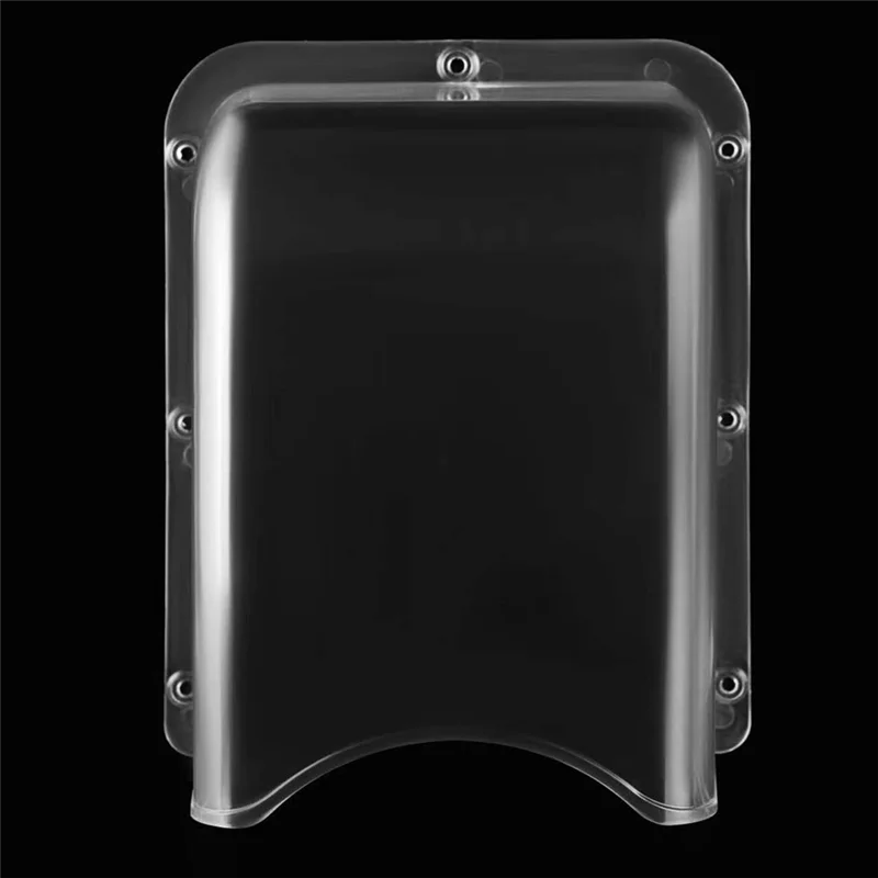 AED7-Cubierta transparente impermeable para timbres y lector de tarjetas, protector de plástico impermeable para exteriores