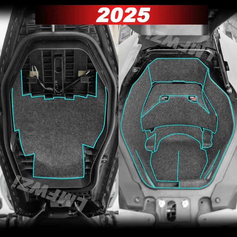 For HONDA XADV750 Forza NSS750 Motorcycle Storage Box Seat Bucket Lining Pad Protector Accessories