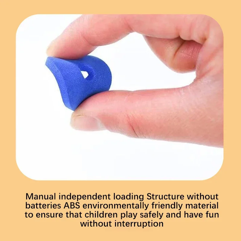 新型子供用フライングソーサーピストルおもちゃ安全EVA素材フォームディスクランチャーガンペア競技インタラクションピストルおもちゃ