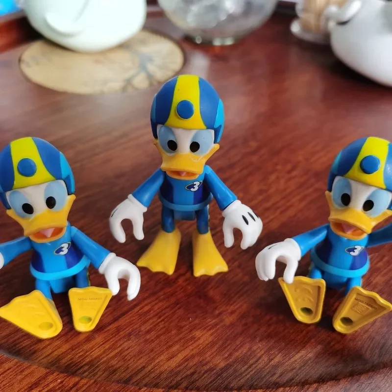 Donald duck pilot boys and girls fun creative cute cartoon doll desktop decoration ornaments joint movable model toys wholesale