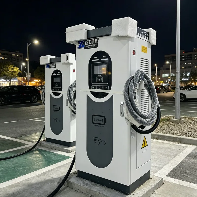 Customized Multiple Models of Charging Piles Commercial EV Charger Floor Standing 7kW 32A J1772 Charging Station Outdoor