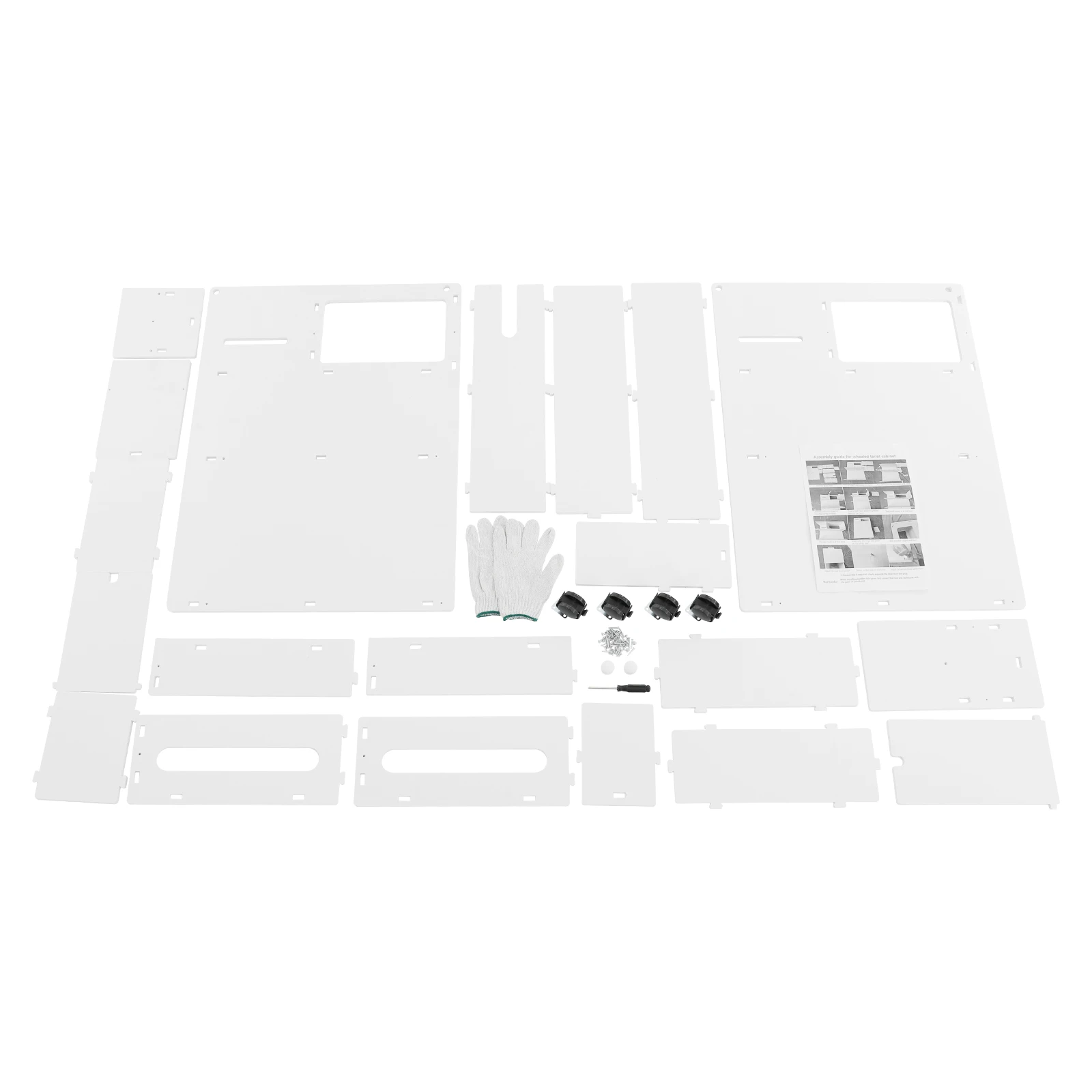 Шкаф для хранения в ванной комнате с тормозом, универсальное колесо, подвижное и запираемое, большой вместимости, удобный для использования в ванной, туалете, спальне