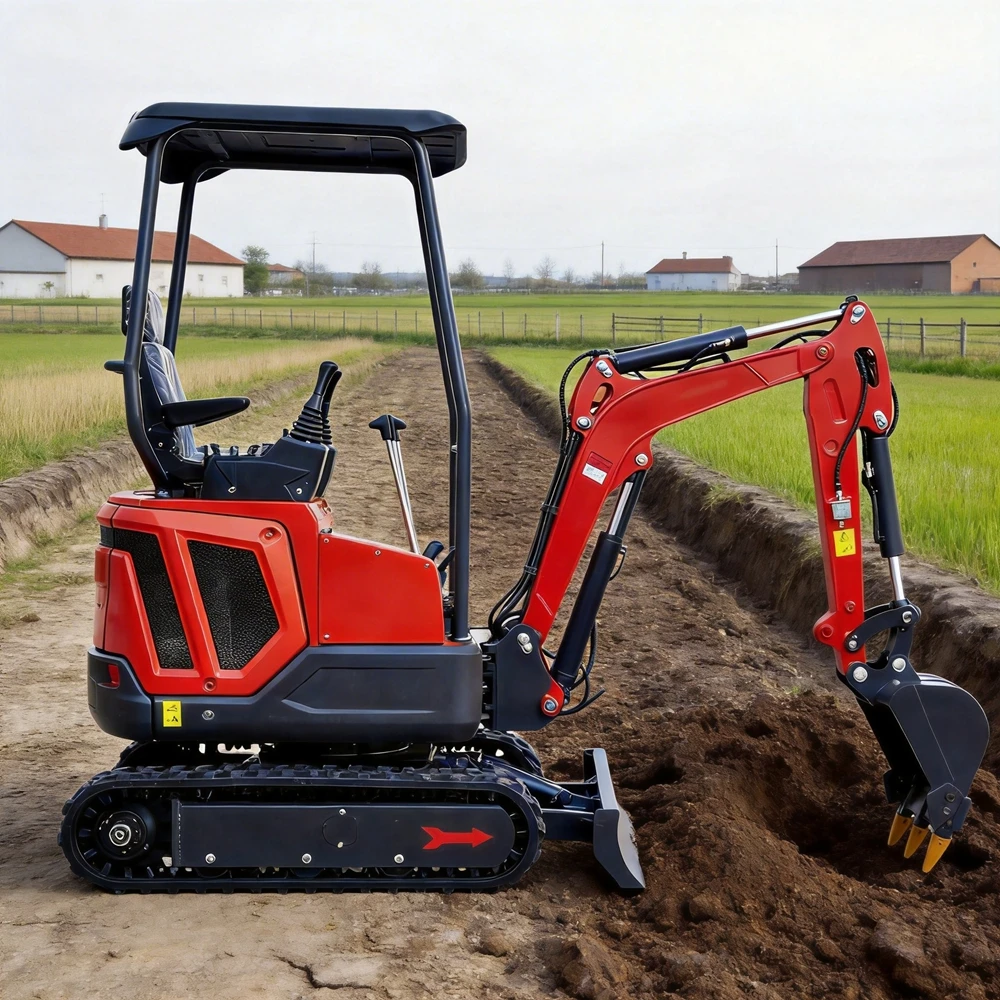 

Гидравлический гусеничный мини-экскаватор 1.0т 2.0т 2.5т, строительные мини-погрузчики, дизель EPA Euro 5, многофункциональный, распродажа