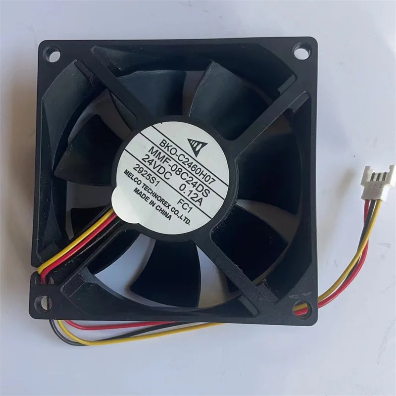 80mm fan MMF-08C24DS-FC1 BKO-C2460H07 8CM 24V 0.12A 8025  inverter cooling fan