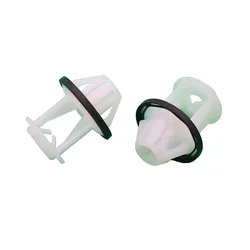 메르세데스-벤츠 A C E 클래스 A 용 2Pcs 사이드 스커트 몰딩 커버 트림 클립 0009917298   플라스틱 패스너