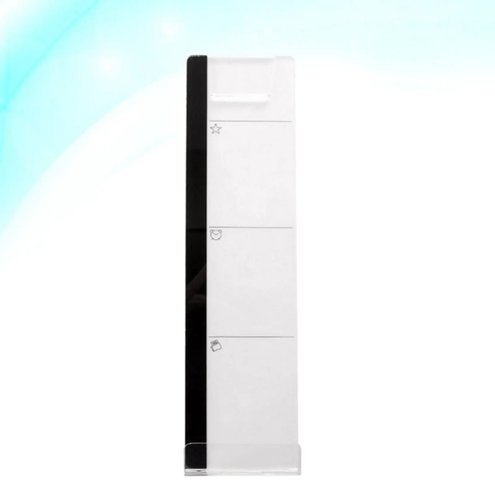 Monitor Memo Board Transparent Creative Computer Side Panel Note Holder Reminds Meeting Schedule Office Home Pad