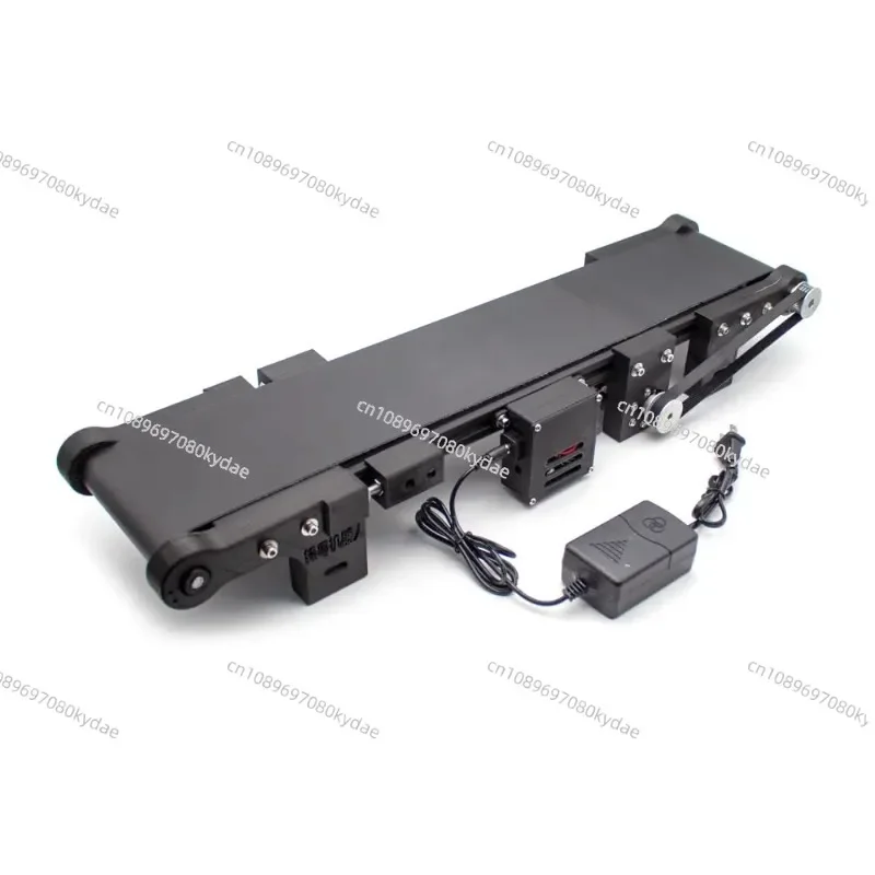 15×100CM Intelligent Micro Conveyor Belt Speed Regulation Forward and Reverse Mini Production Line Infrared Start Stop of Belt