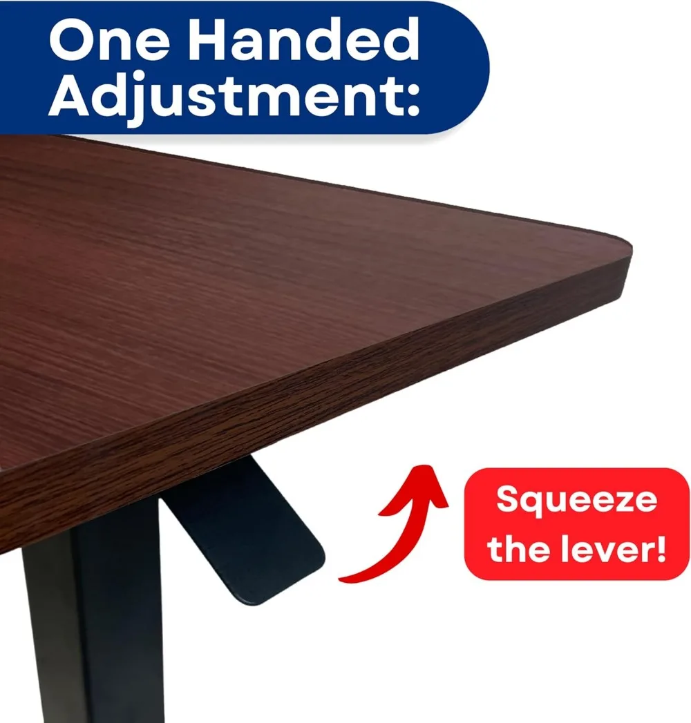 طاولة فوق السرير قابلة للتعديل مع عجلات دوارة للاستخدام المنزلي في المستشفى أو مقاس XL #6