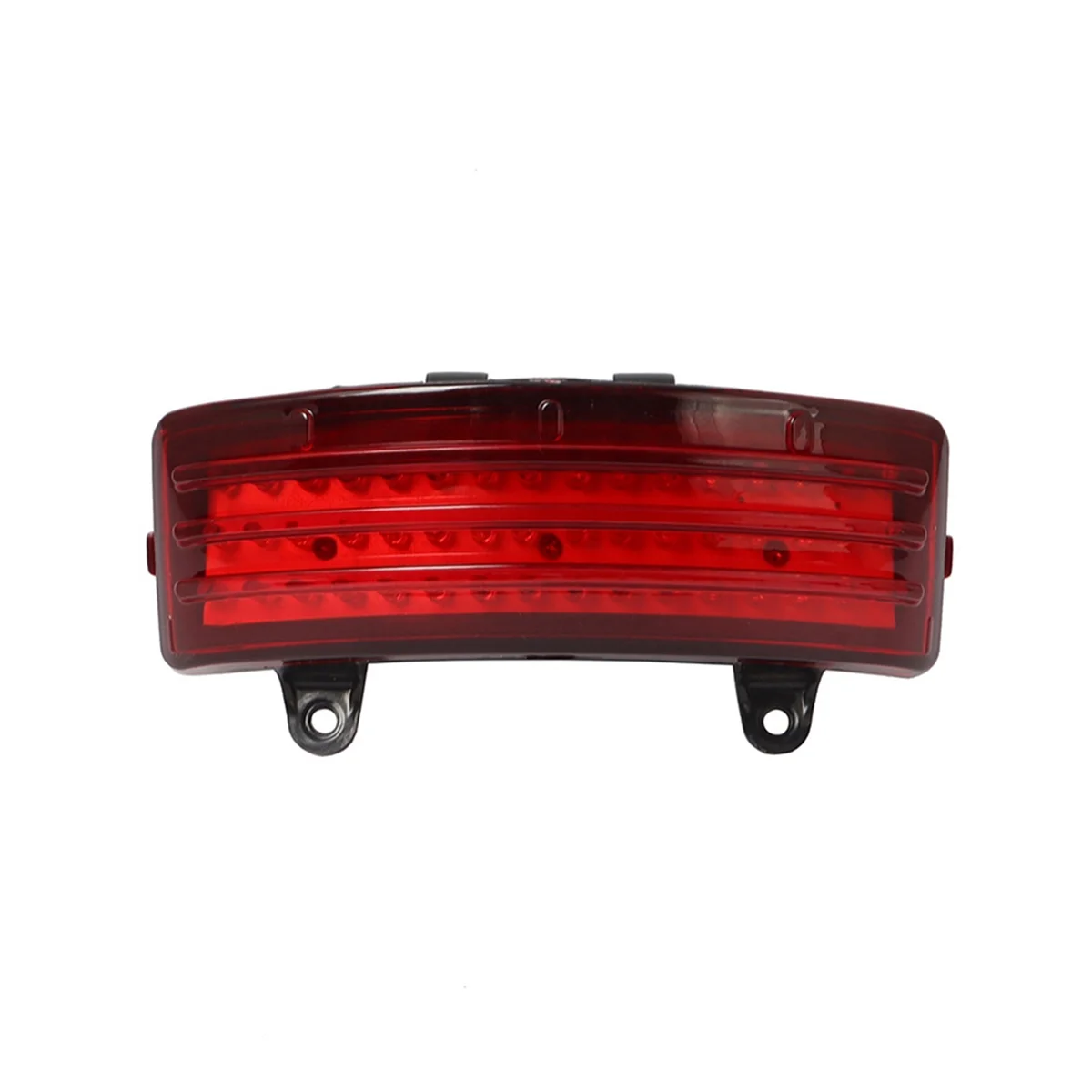 Motorcycle Rear Fender Tip Light Tri-Bar LED Tail Brake Turn Signal Light for Harley Touring Street Road Glide 2014-2019