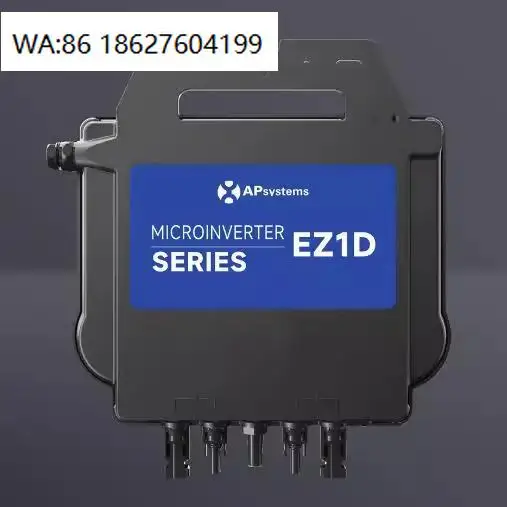 1-2KW Single Output Grid Connected Micro Inverter IP65 Waterproof Built-in WiFi MPPT Plug And Play Balcony Solar System