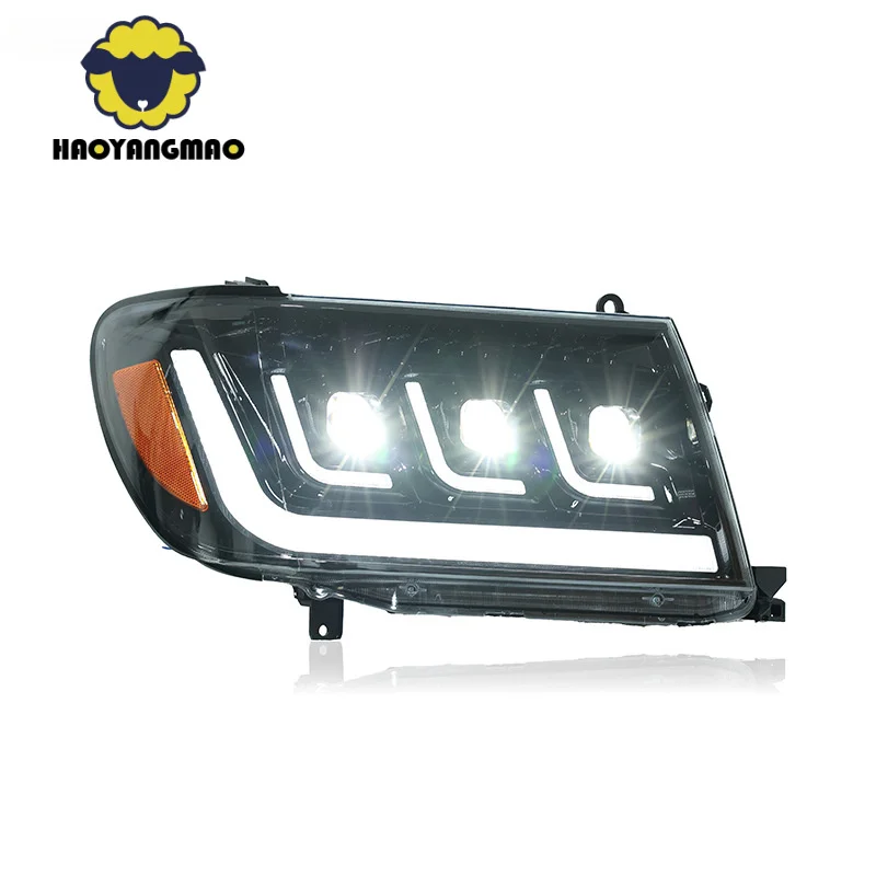 

Applicable to Applicable to02-07Toyota CruiserLC100Headlight Assembly ModificationLEDDaytime Running Lights Flowing Turn Si