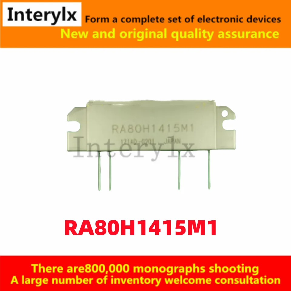 1Pcs/Lot Original genuine direct plug RA80H1415M1 RA80H1415M1-501 RA80H1415 Ceramic high frequency module