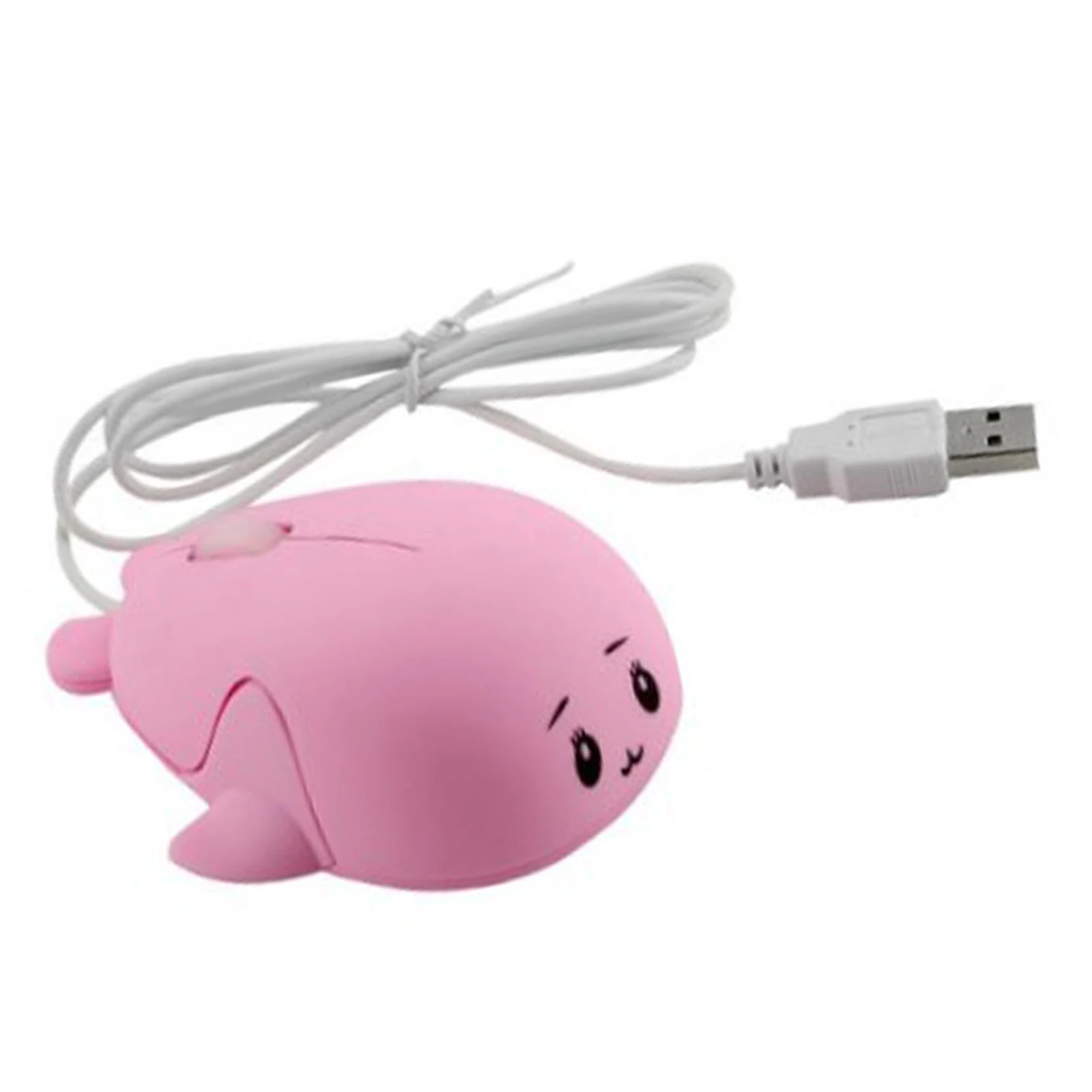 Cartoon Wired Mouse Multifunctional Ergonomic Design Innovative Cute USB Computer Mouse for Computer Laptop Desktop
