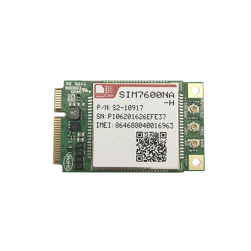 SIMCom SIM7600E-H/SIM7600A-H/SIM7600SA-H/SIM7600G-H/SIM7600JC-H/SIM7600NA-H MINI PCIE CAT4 Module 100% New Original