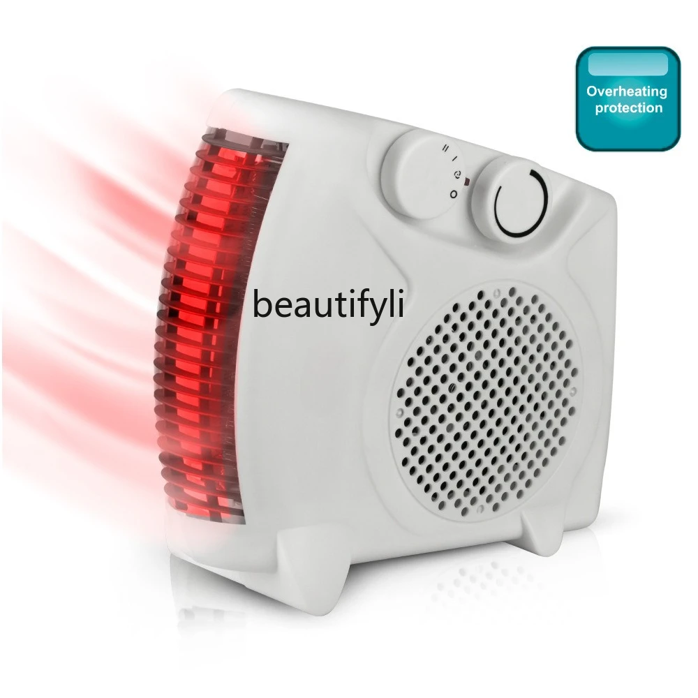 

New knob mini heater, small household electric heater, small office sun heater, dual-purpose