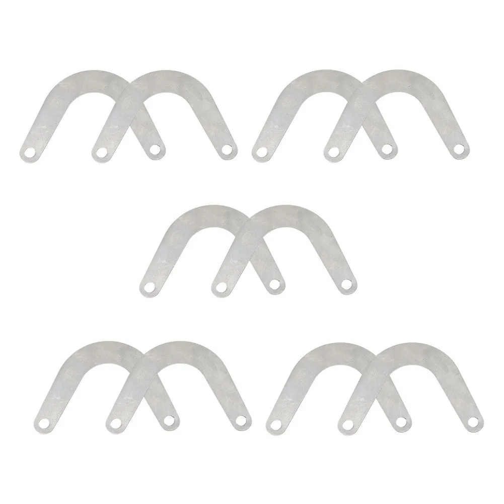 10 Pieces/set Valve Plate For Air Compressors For Compressor Valves Hole Spacing 46mm Stable Working Performance
