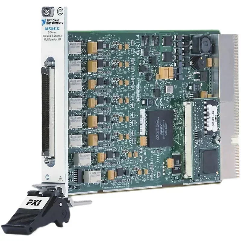 2025 American NI PCI/PXI 6122 16-bit, 500 KS/s/ Channel, Synchronous Sampling Multifunctional DAQ.