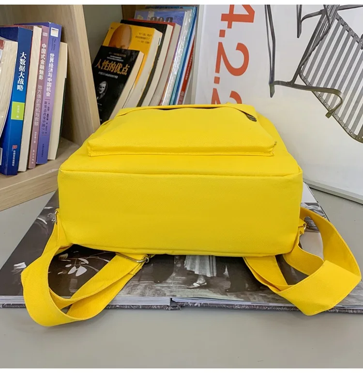 حقيبة ظهر للطلاب حقيبة كتف محمولة ومزدوجة للمدرسة للاستخدام اليومي أثناء السفر وتخزين قرطاسية الكتب #6