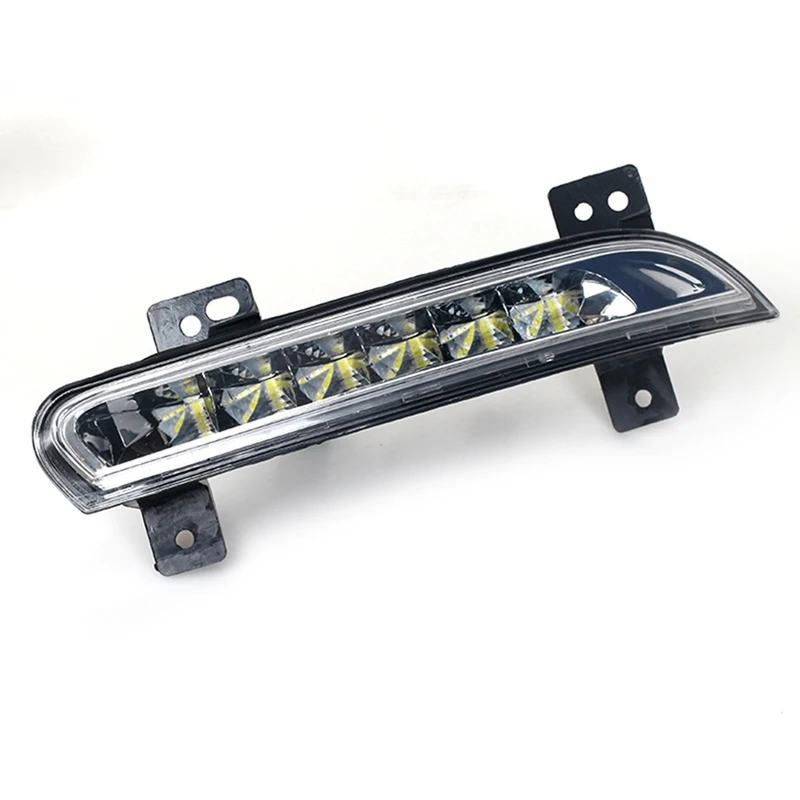 

2Pair Car LED DRL Fog Light For Renault Fluence 2014+ Auto Driving Lamp Daytime Running Light Bumper Lamp