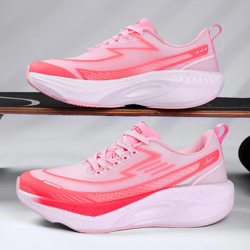 Running Shoes Speciality Carbon Board Marathon Men Sports Breathable Lightweight Women's Comfortable Athletic Nonskid Sneakers