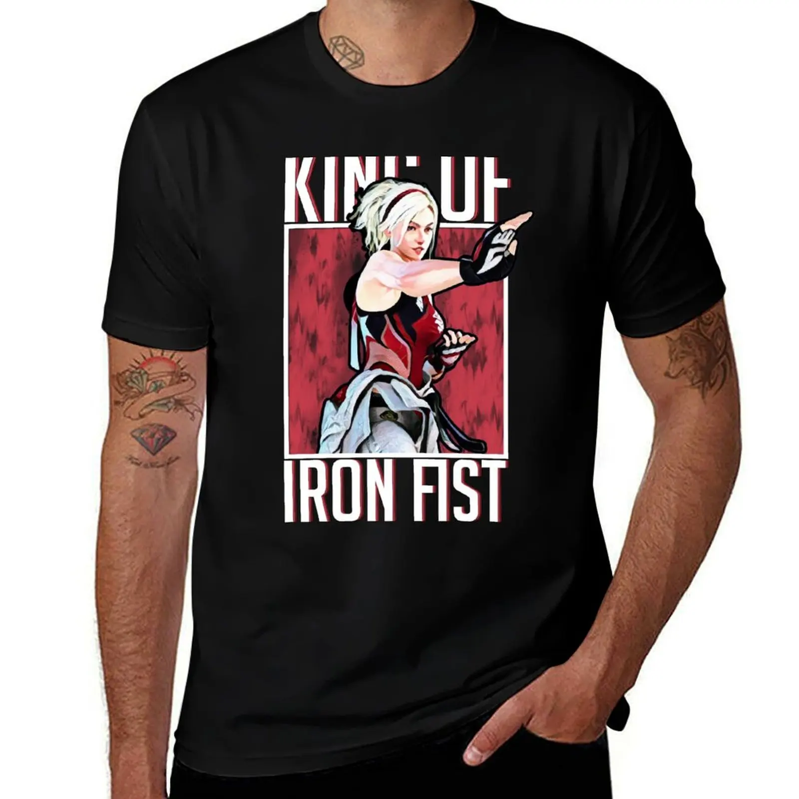 King of Iron Fist - Lidia Sobieska T-Shirt heavyweights shirts graphic tees mens t shirts casual stylish