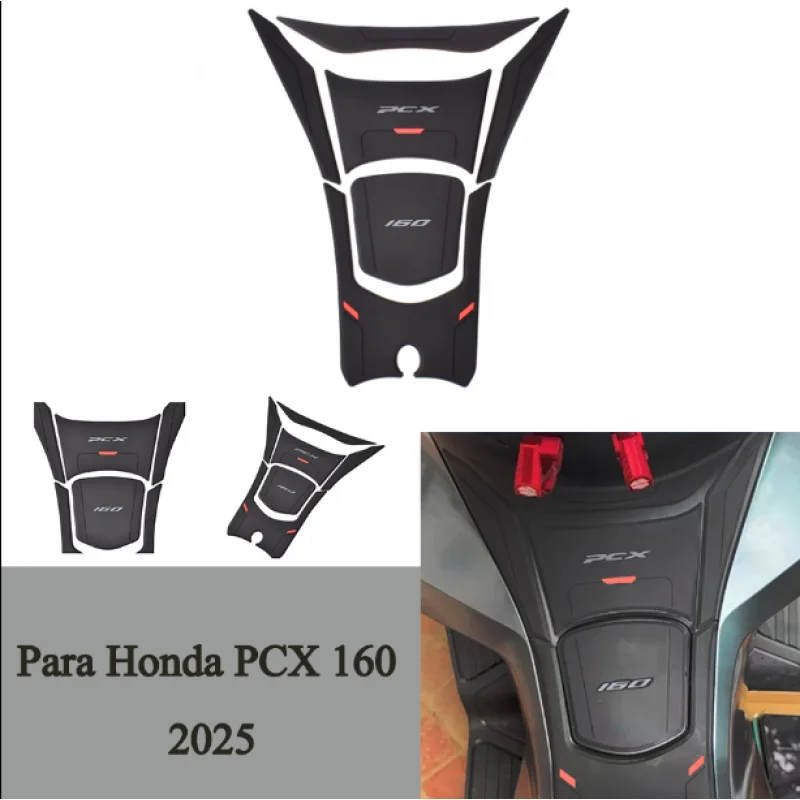 

Для Honda PCX 160 2025 комплект защитных наклеек для мотоцикла, топливный бак, наколенники, противоскользящая, устойчивая к царапинам наклейка