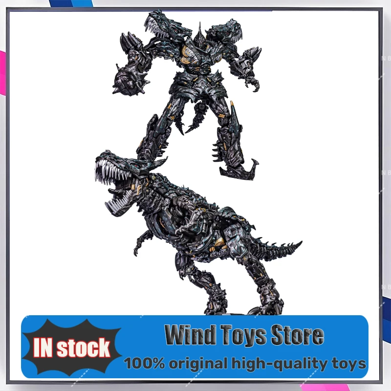 【IN VOORRAAD】Transformatie G-CREATIE Grimlock MTST-01B MTST01B WRATH Dinosaur Standbeeld Niveau Schilderen Action Figure