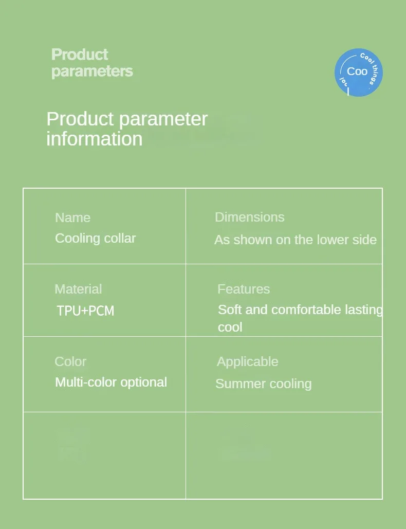 Sunstroke Prevention and Cooling Tool Outdoor Sports Cooling Ring Summer Comfort Cold Collar Beach Travel Essentials