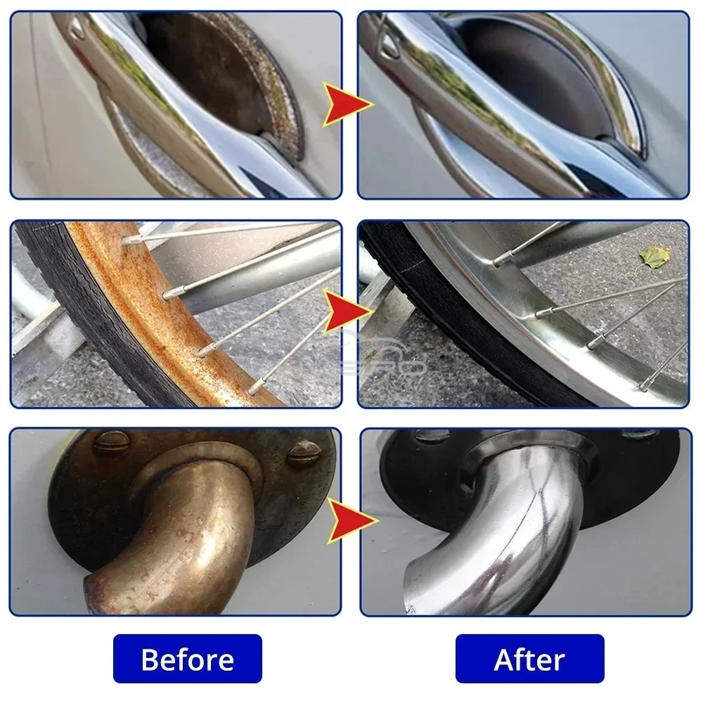 60ML Multipurpose Rust Auto Wash Wipe Atomizing Anti Corrosive Spray Cleaning Automobile Removal Rust Car Maintenance Agent Stai