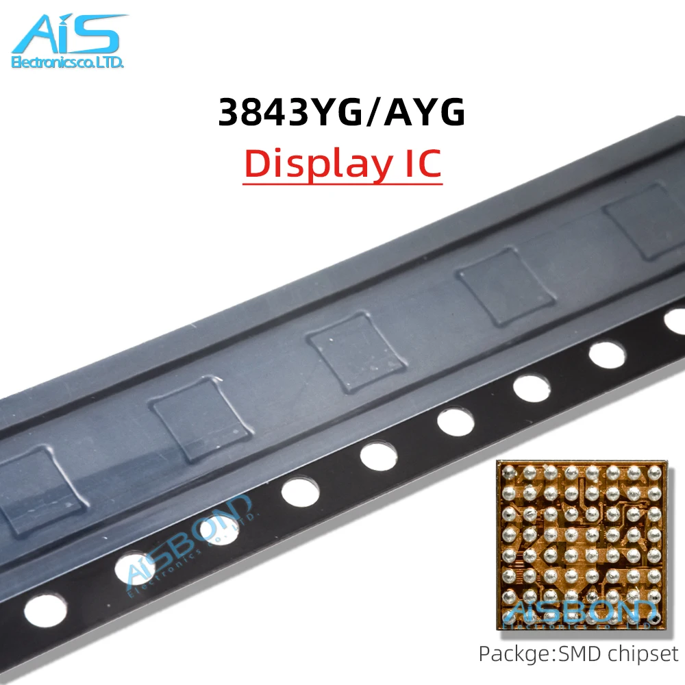 

2Pcs/Lot New SGM3843YG SGM3843AYG SGM 3843AYG 3843YG AMOLED Display IC Power Chip 64pin DSGBA-64