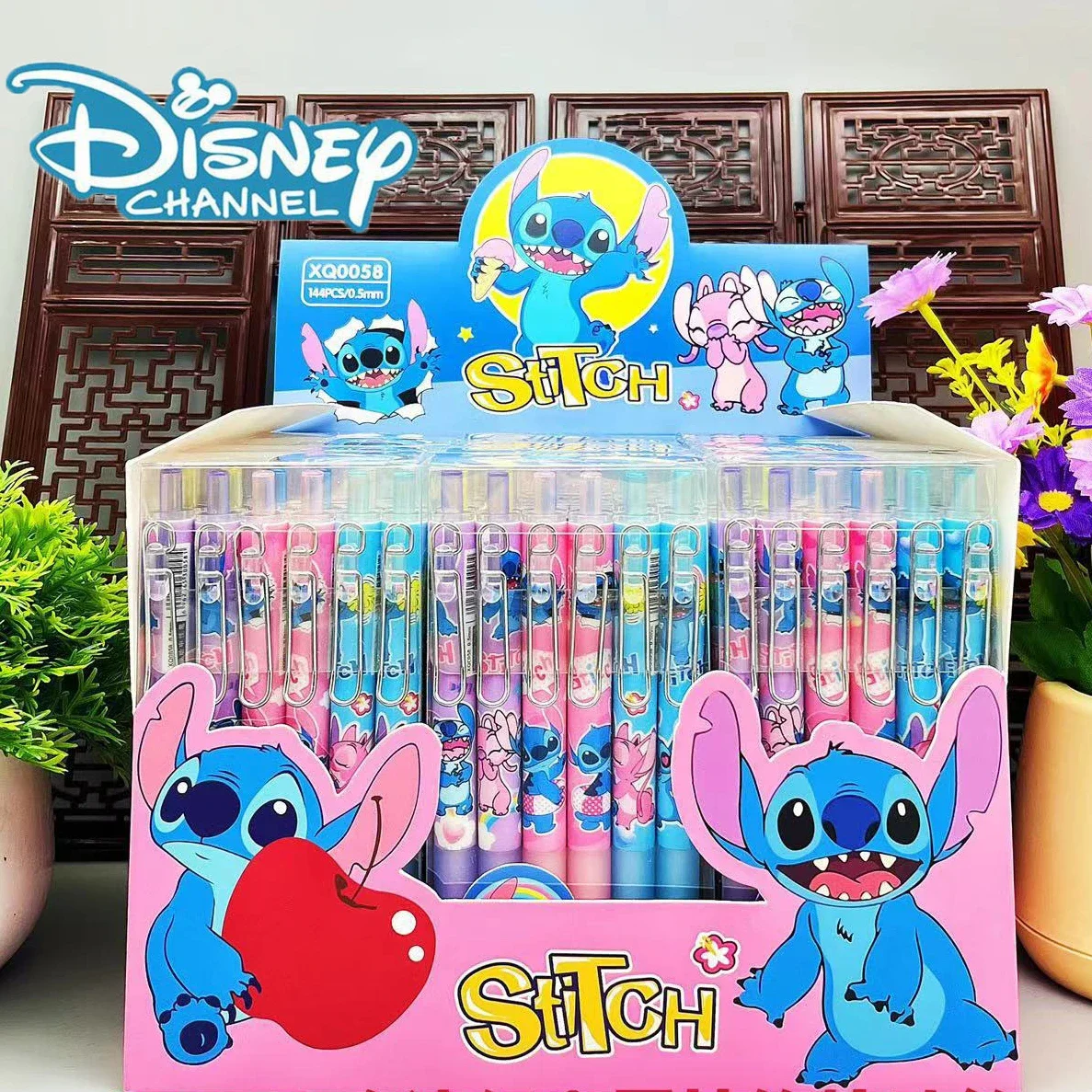 

Hot Disney Stitch Press Neutral Pen To Learn Stationery Cartoon Pen Smooth Writing Students Must Be Wholesale Random One