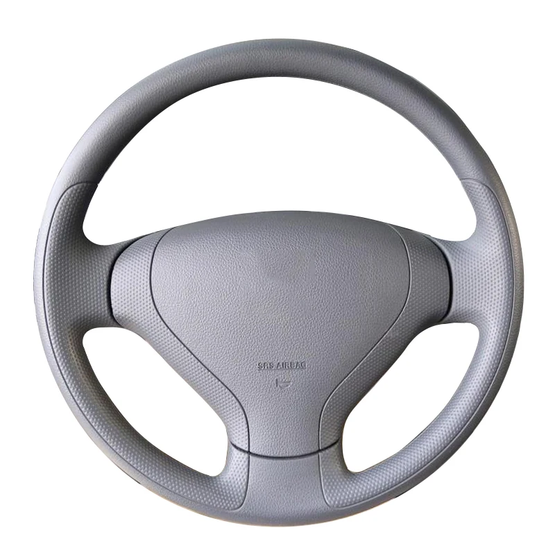 For Suzuki Liana 2005-2013 Hand Sewing Steering Wheel Anti-Slip Car Steering Wheel Cover Suede Leather Cow Interior Accessories