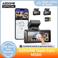 AZDOME M580 Dash Cam 5k Front Rear Car Camera Built-in 5GHz WiFi GPS 4\