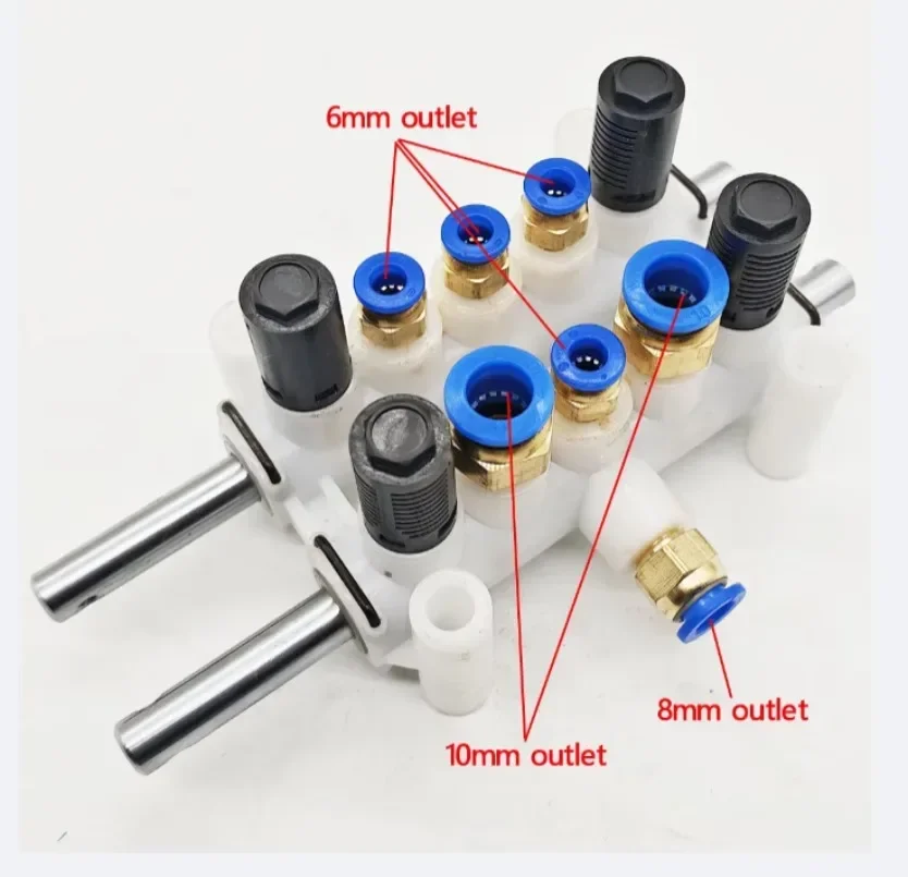 Air Control Valves Foot Pedal Valve for Tire Changer Machine Double Pedal Valve Cylinder Controlling Valve Switch Tire Changing