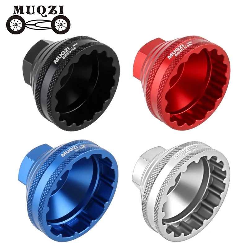 

MUQZI Bottom Bracket Install Removal Tool 12/16-Notch Fits 39mm/40.5mm/44mm/45.6-46.6mm Outer Diameter BB Cups