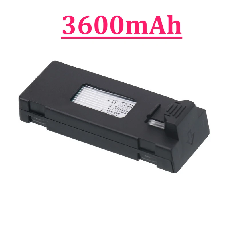 New 3.7V 1800mAh-3600mAh Drone Battery for E88 E88PRO E99 E99PRO Ls-E525 E525 PRO Mini Uav Drone Battery Special Rc Parts