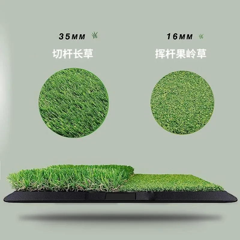 Outdoor indoor golf pads swing pads golf practice supplies environmental protection non-slip rubber sole