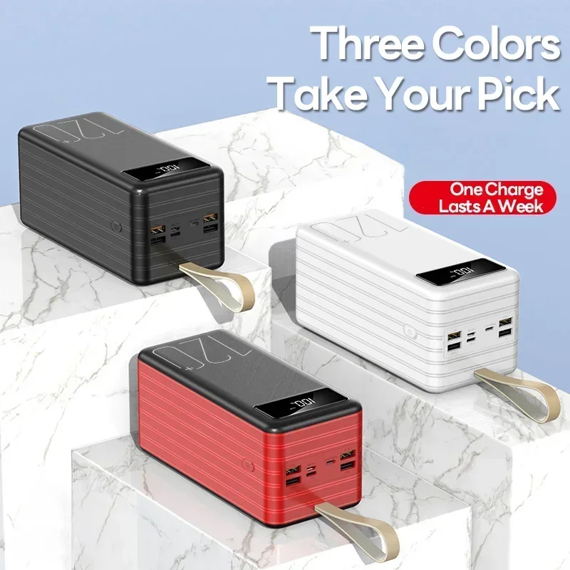 12000mAh High Capacity Power Bank 120W Super Fast Charging Portable Charger External Battery Pack Powerbank for IPhone Huawei