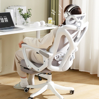 Comfortable Chair Office Chairs Ergonomic Computer Gaming Furniture Desk Executive Bedroom Armchair Swivel Gamer's Recliner Home