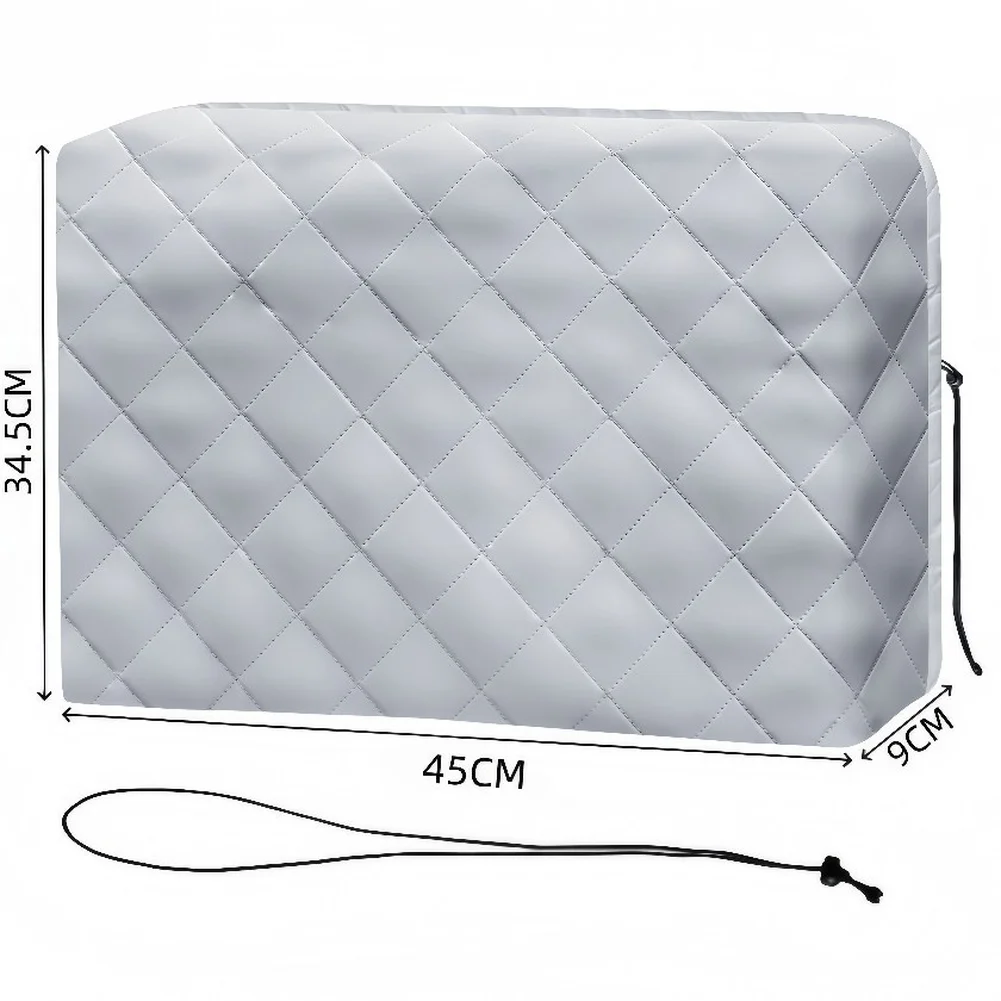Protective Indoor Window Air Conditioner Cover with Thick Fabric Layer to Minimize Air Leakage During Winter Season