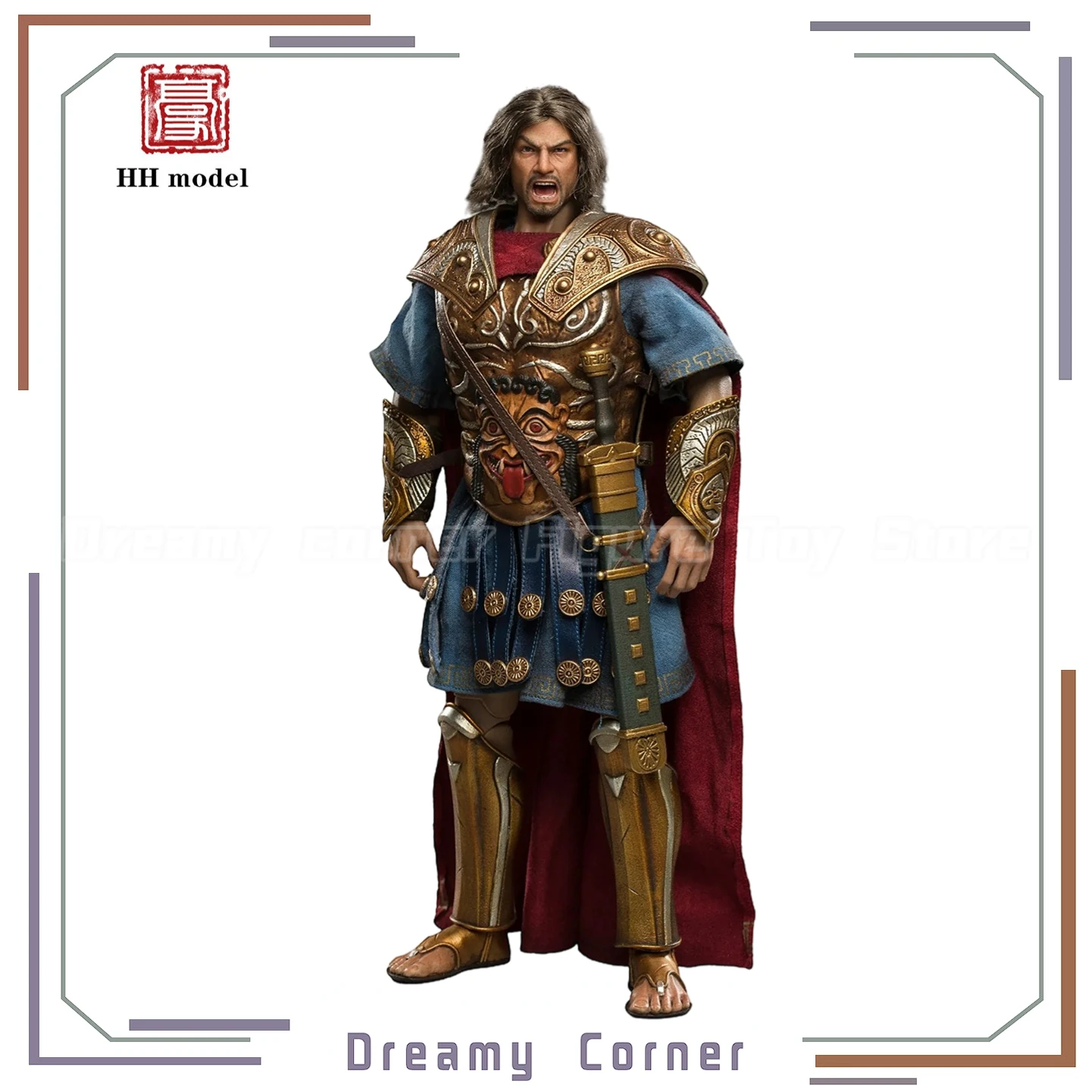 

【In Stock】HHMODEL HAOYUTOYS HH18047B Imperial Legion Greek Infantry Gold Edition 1/6 Action Figure Model Collection Ornament Toy